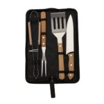 KIT CHURRASCO 4 PEÇAS - KTCZ0063