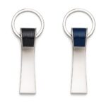 CHAVEIRO METAL COM COURO - CH0028