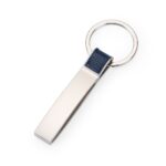 CHAVEIRO METAL COM COURO - CH0029