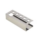 PORTA CARTÃO INOX COM SUPORTE PARA CANETAS - ECT0050