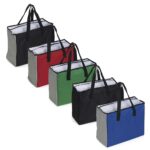 SACOLA POLIÉSTER 25L COM BOLSO TÉRMICO - BOLTERM0053
