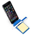 SUPORTE PLÁSTICO CELULAR COM CANETA E BLOQUINHO - ECT0042
