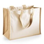 SACOLA ECOBAG DE ALGODÃO E JUTA - SACECO0007